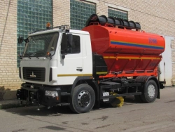 Combined Road Machine KO-806-20 on MAZ-5340C2 Chassis