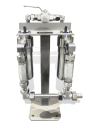 Hydraulic Dual-Chamber Filter for Mechanical Impurities AFHD 250.25G.2.DN25.250CM