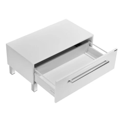 Aquaton Madrid 80 White Chest of Drawers with Drawer 1A131903MA0101