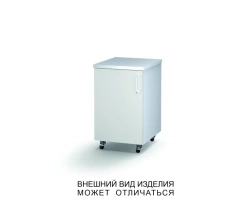 Height-Adjustable Cabinet with Swing Door