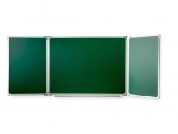 Magnetic Marker and Chalk Three-Element Boards