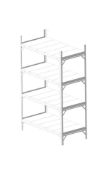 ST-300 Metal Shelving Rack 2000*1815*508 for Efficient Storage