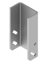 Starter Bracket for BSUP 8K Profile STK-200, 102x58x200 mm