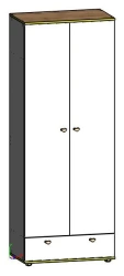 Two-Door Wardrobe for Children's Room, Art. SШО-02