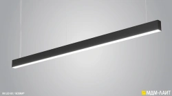 INI LED 60 LN Linear LED Light Fixture, Model BIN60LN0404