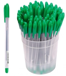 Ergonomic Ballpoint Pen "VeGa" Green Ink 0.7mm