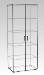 Closed Office Document Cabinet for Secure Storage