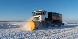 Airport Sweeping and Blowing Machine APPM on Ural 6370 Chassis
