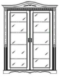 Figure Cabinet, Model SHF-1-3