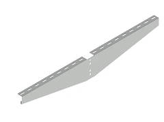 Double-Sided Console KN 000/2 for Cable Tray Installation