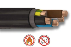 Low Smoke PVC Insulated Power Cable up to 1kV VVGng(A)-LS
