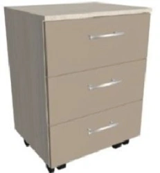 Rolling Cabinet KSTTmP 0-07 with Drawers