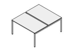 Office Double Tables Set - "Rio Project