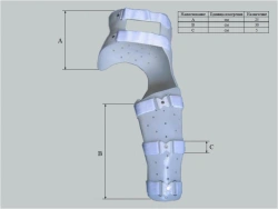 Custom Hip Joint Brace for Support