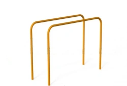 Curved Parallel Bars for Gymnastics Training
