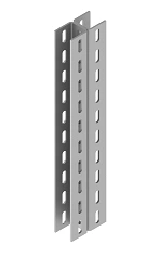 Double Profile BSUP 5D-000, Size 50x100x200mm to 50x100x6000mm, Metal Thickness 2.0mm to 4.0mm