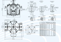 Vertical General-Purpose Asynchronous Motors DAV 250 up to 7.5 kW