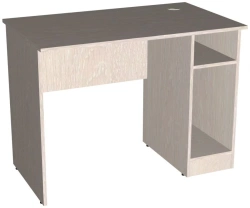 Right Computer Desk 1000x600x750 mm 16mm Melamine Faced Chipboard
