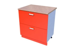 Kitchen Table-Cabinet KS-27 with 2 Drawers