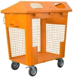 Mesh Euro Container for Household Waste Storage