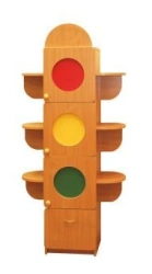 Children's Storage Unit "Traffic Light" DM1912