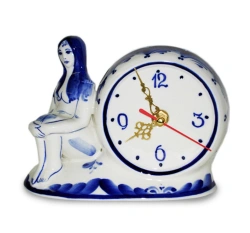 Porcelain Desk Clock "Deva" Model 993045310