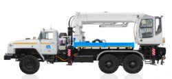 Universal Drilling Machine UBM-85 Mod. UBM85-51 on Ural 4320-6951-72 Chassis