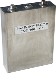 Lithium-Ion Prismatic Battery INMCP44/147/200