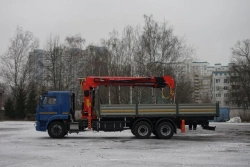 Hydraulic Loading Crane Truck KMA on KAMAZ 65117 Model 64K02N-U8