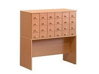 Wooden Filing Cabinet for Reader Forms