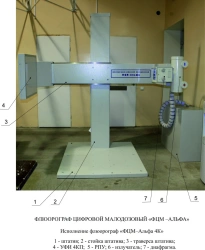Low-Dose Digital Fluorograph "FCM-Alpha" Model "FCM-Alpha 4K