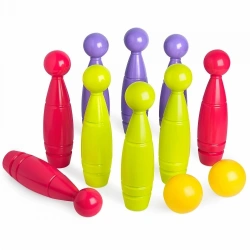 Colorful Bowling Pins Set for Kids - Druzhnaya Komanda