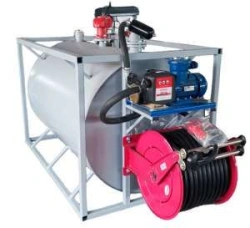 Mobile Fuel Module TANKER for Refueling Small Aircraft with Kerosene