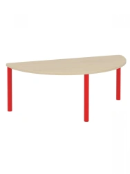 Children's Semi-Round Table 400mm / Red