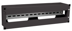 Black EDP05-3U22M ITK Electrical Distribution Panel with DIN Rail