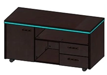 Director Service Cabinet - MDF Top, PVC Edging