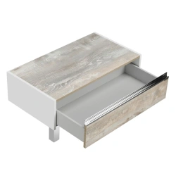 Capri 80 Bathroom Cabinet in Concrete Pine 1A231103KPDA01