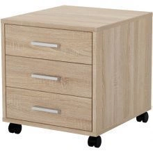 Mobile Cabinet with 3 Drawers - Model B-14