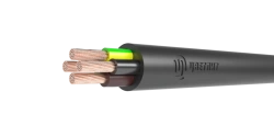 Flexible Power Cable with Rubber Insulation, 2x35 mm²