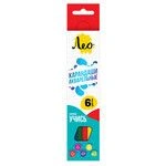 Leo "Learn" Watercolor Pencils Set LNSWP-06, 8 Colors
