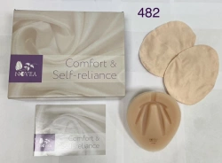 Silicone Gel Breast Prosthesis for Post-Surgery Recovery, Model 482