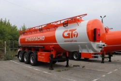 Semi-Trailer Tank for Oil Products PPC-1-3, Type P3, Modification 96832-0000010-01 (Without Pump)