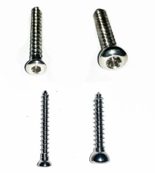 Cortical Screw for Bone Fixation and Osteosynthesis