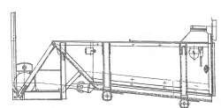 Swinging Type Feeder for Uniform Bulk Material Supply up to 1.2 t/m3 PC-1.2-12