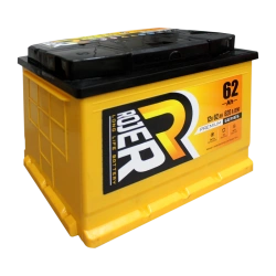 Lead Acid Starter Battery for Internal Combustion Engines 12V ROJER Premium Series