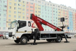 Hydraulic Aerial Work Platform TR318L, Model 37846R on KAMAZ 43089-F5 Chassis