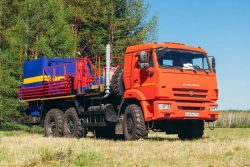 Cementing Unit UZST Type UZST03 Model 5870-10 on KAMAZ 5350-D5 Chassis