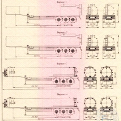 Round Section Tank Semi-Trailer for Transporting Oil, UST 946517