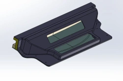 Vacuum-formed Plastic Air Duct for Vehicle Cladding 5299-5301434-01