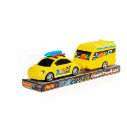 Realistic Travel Toy Car with Trailer for Adventure Play Turné 92519